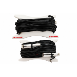 Antenne Delta Loop HF multibande, conçue pour une installation rapide pour activités radioamateur en portable. Onde entière 20m